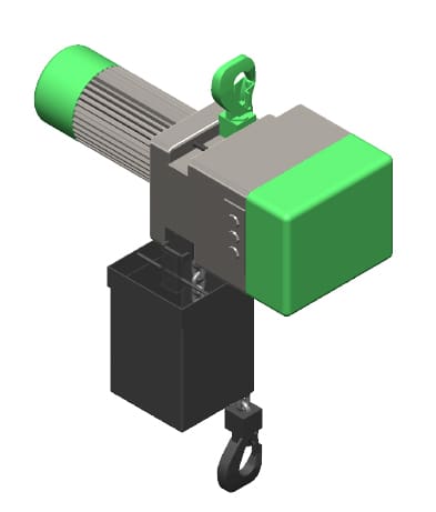 Takel: Kettingtakels Elektrische takel, 3000 Kg 6 & 2 m/min