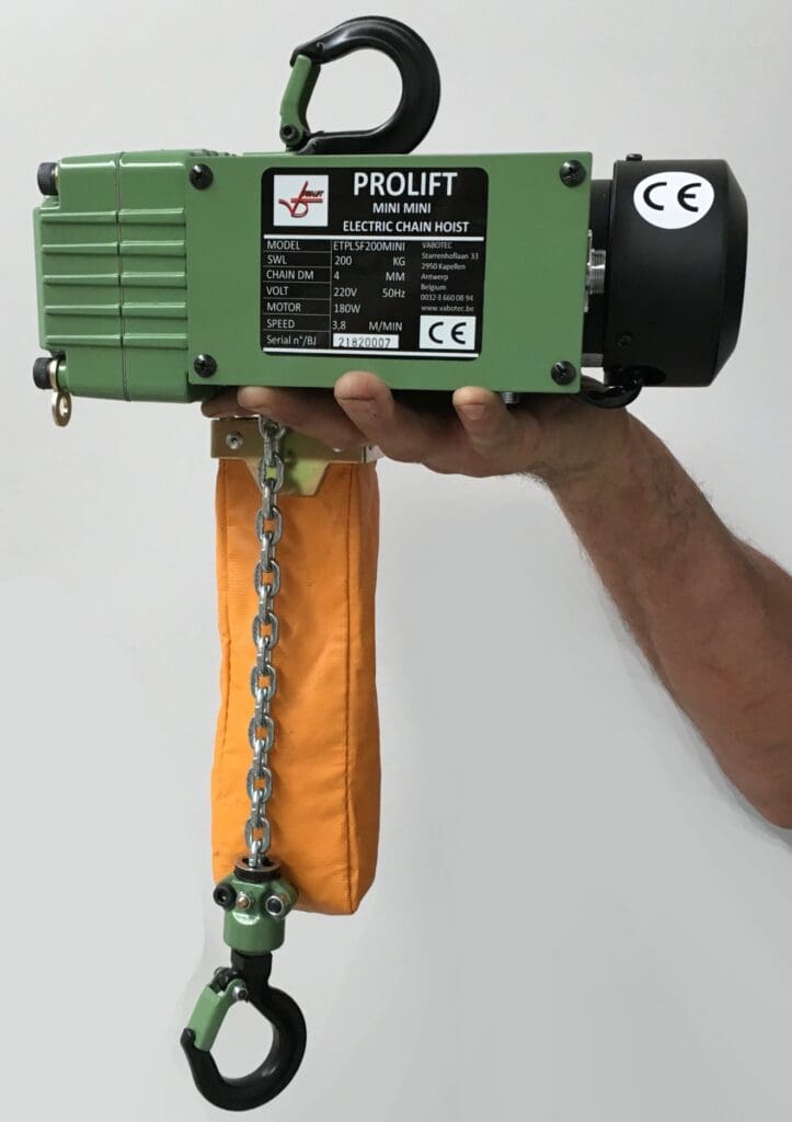 Elektrische kettingtakel 220 volt