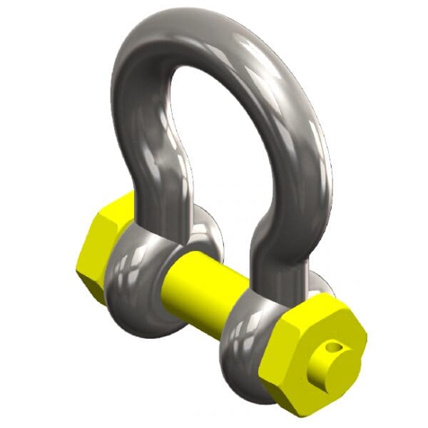 Harpsluiting, met bout en moer, 6500kg