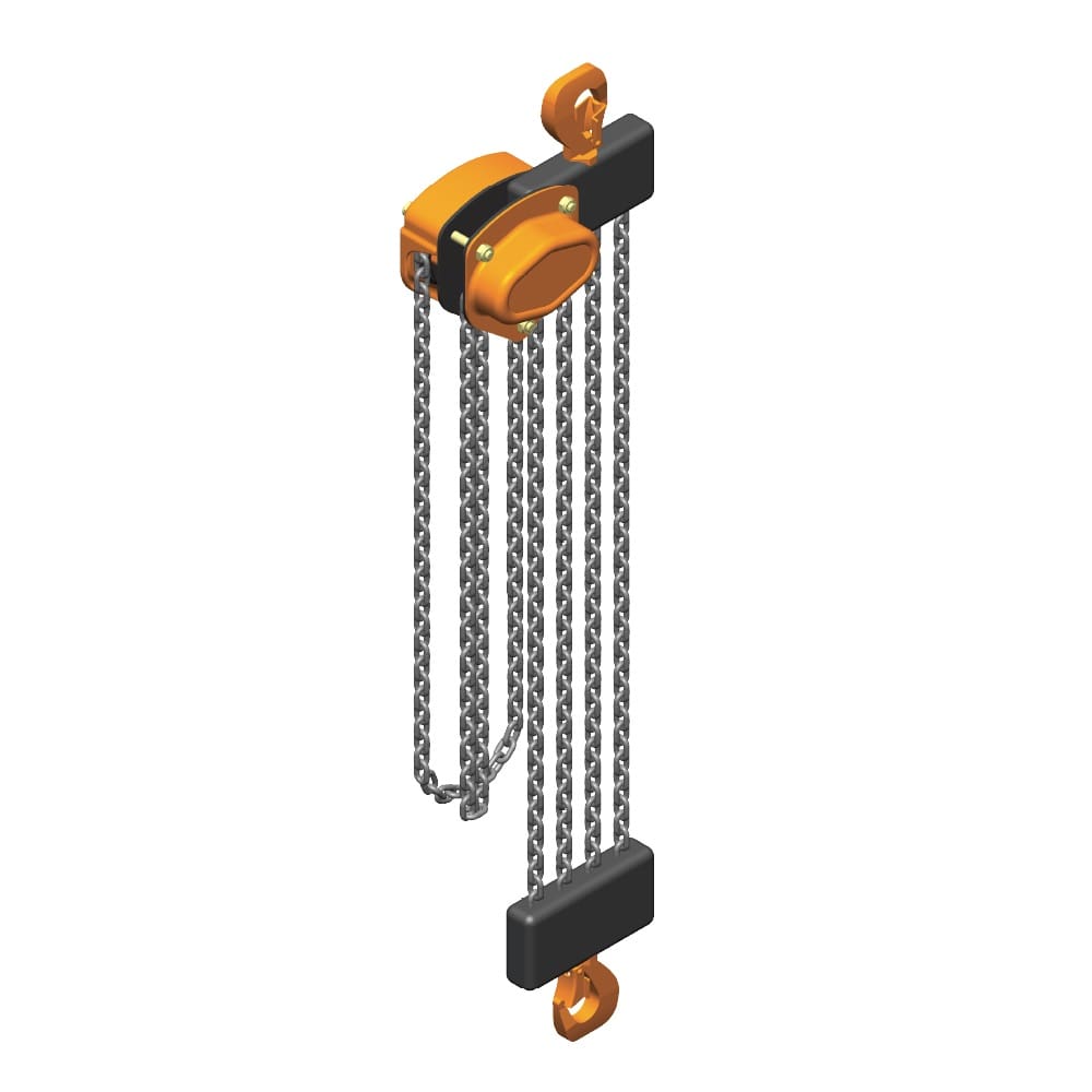 Takel: Handkettingtakel 10000 kg 3 meter hijshoogte