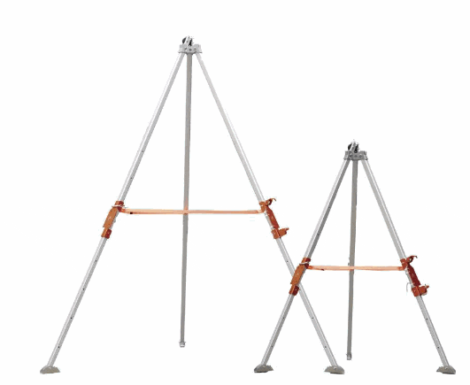Telescopisch aluminium driepoot hoogte van 1200 tot 1970 millimeter
