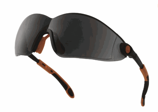 Veiligheidsbril donkere glazen, Lunettes de sécurité verres fumés