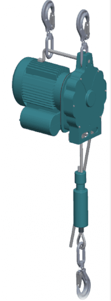Lieren : ELIPAENDLESS Takel Lier elektrisch 220 Volt 1 ph 150 Kg eindloos