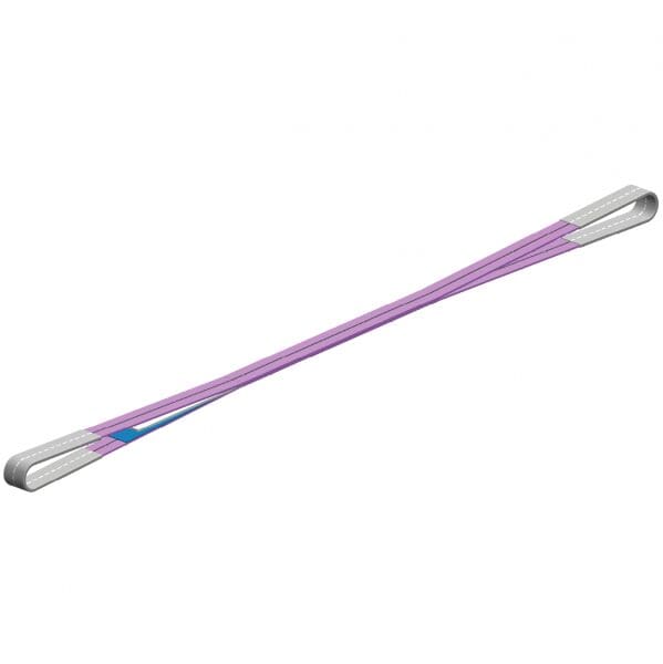 Hijsband in 2 lagen en lus bescherming Polyester hijsband 1 ton 3 meter