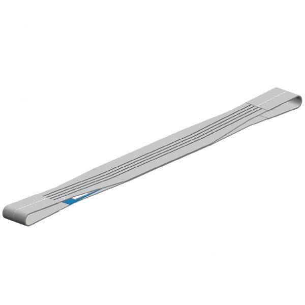 Hijsband in 2 lagen en lus bescherming Polyester hijsband 4 ton 2,5 meter
