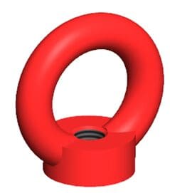 Haken: Oogmoer, Hefmoer. Hijspunt, hijsoog Grade 80 M8