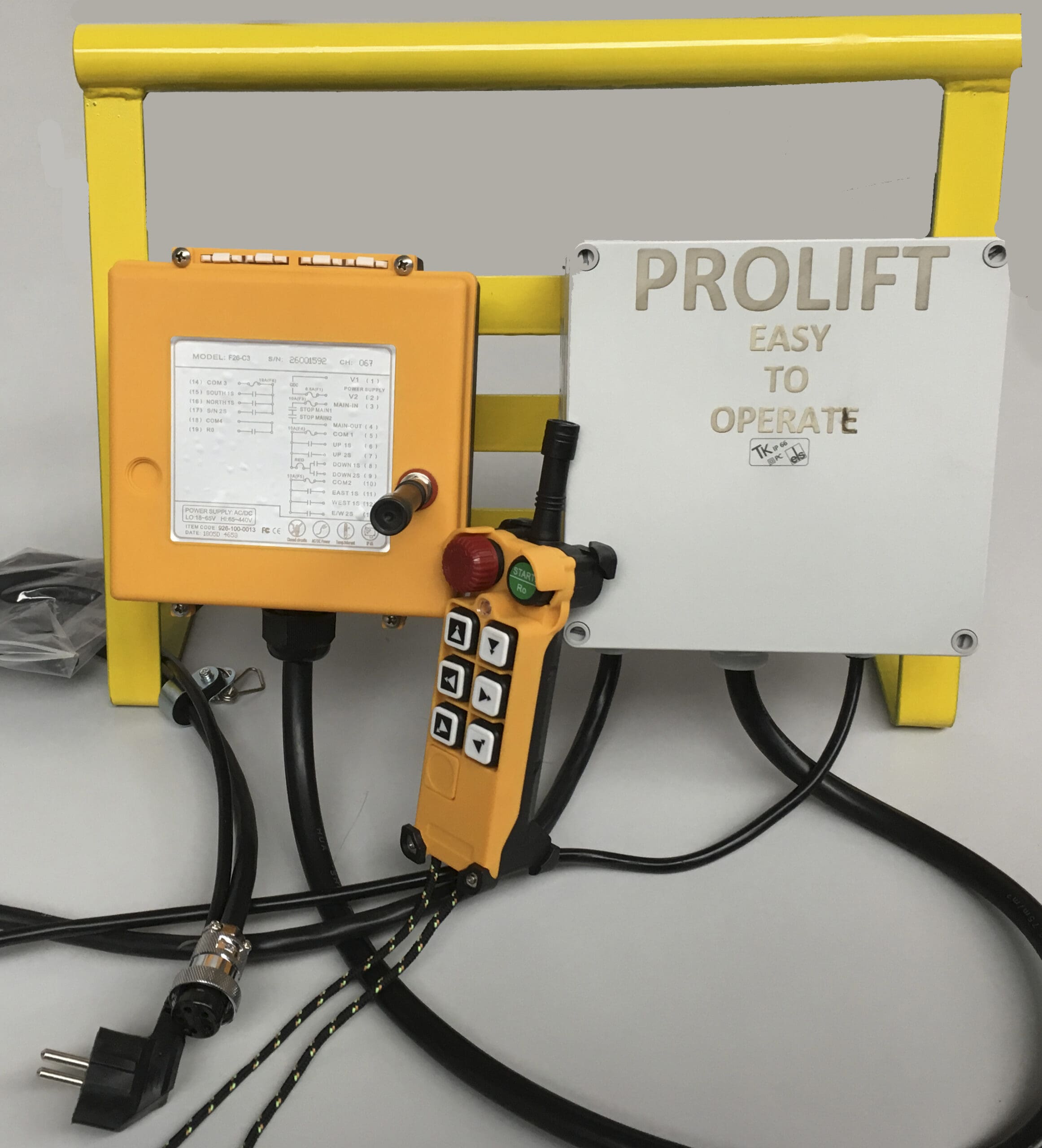 Elektrische takels toebehoren