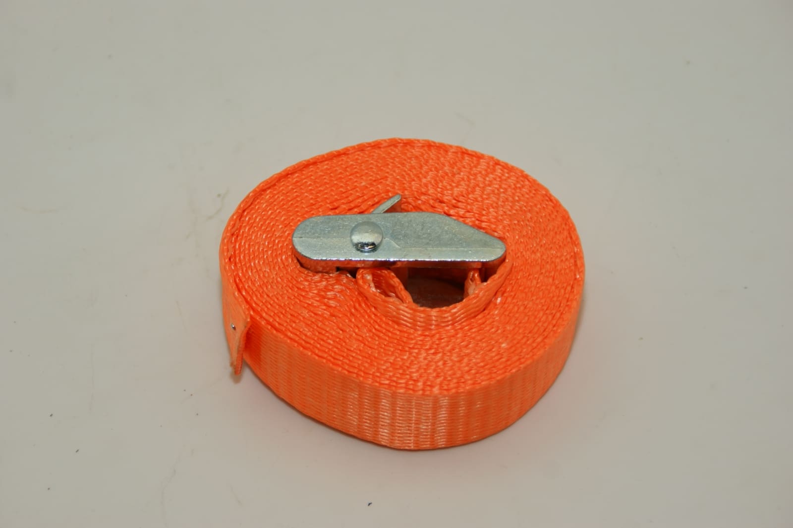 Sjorband: Bagagegordel oranje, 25mm 3m 500 daN