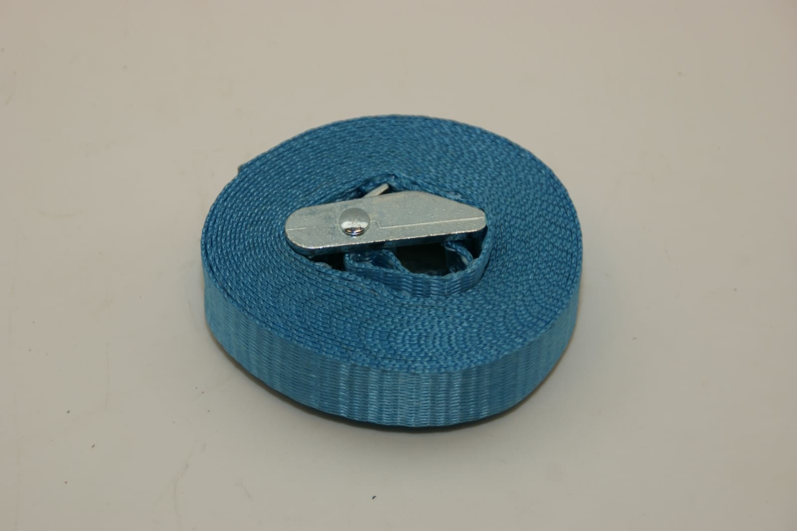 Sjorband: Bagagegordel blauw, 25mm 4 m 500 daN